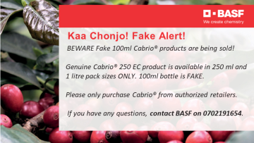 ALERT: Fake 100ml Cabrio® products are being sold!